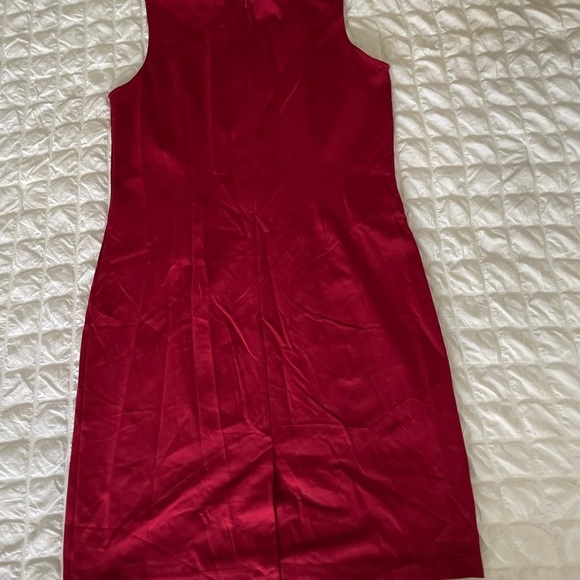 Brooks Brothers red shift knit dress - Picture 4 of 11